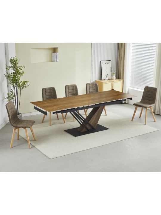 Extension table MARIN (180+30+30)x90x76 cm oak Extension table MARIN (180+30+30)x90x76 cm oak