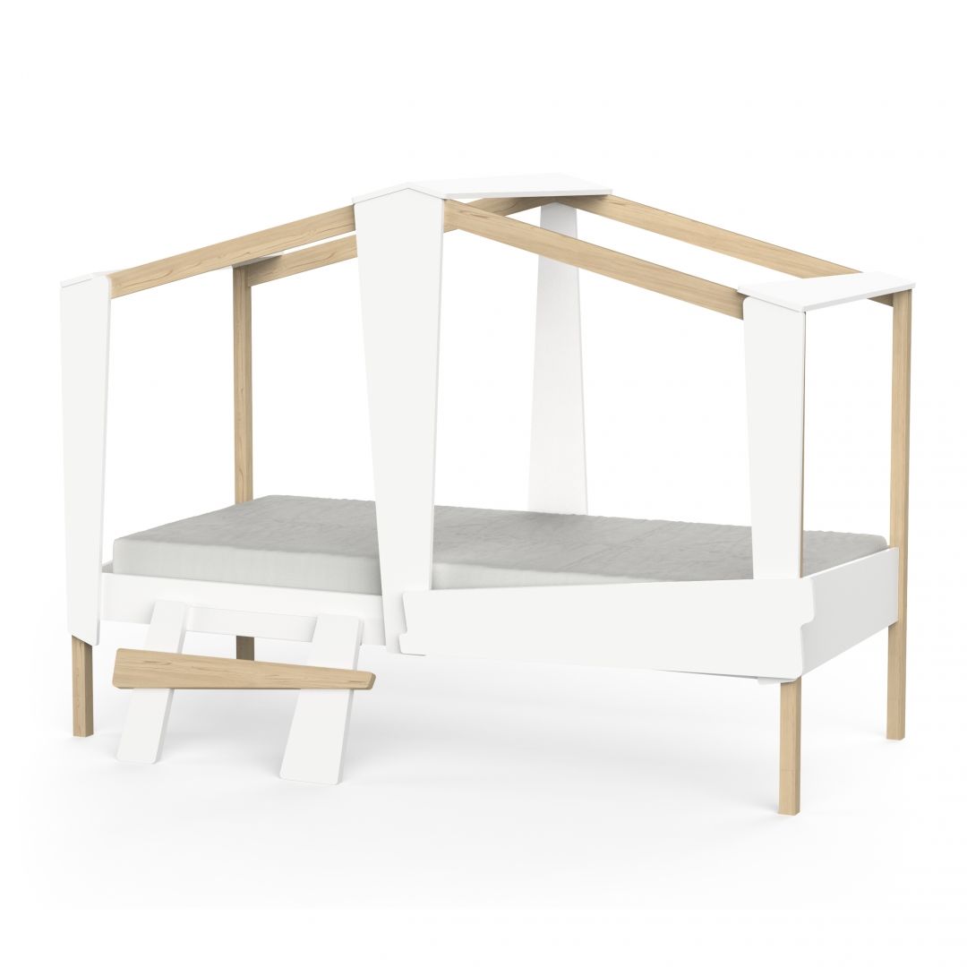 Bed CABANE 395406 white (395406)
