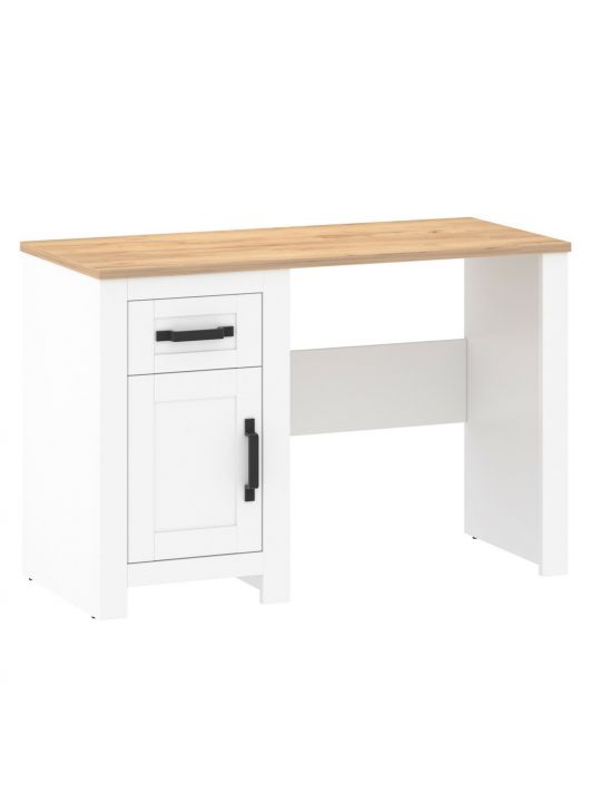Office desk TEOLO 8 white + oak