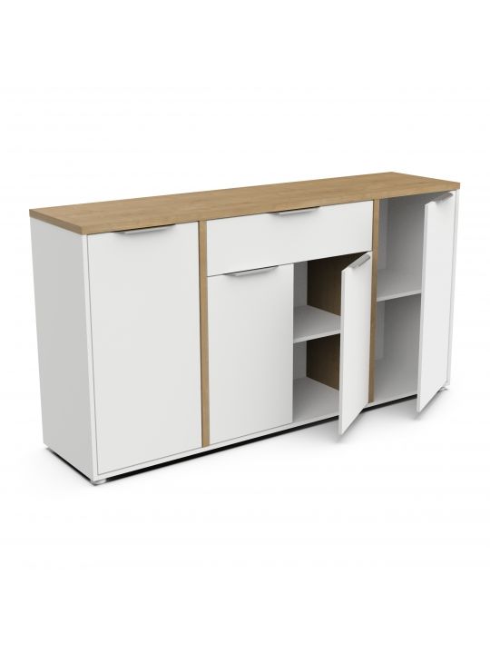 Sideboard ACCESS 347761 white + brown (347761)