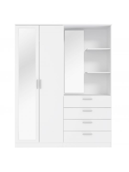 Garderobna omara DEWANIA DWXS731L-120 bela