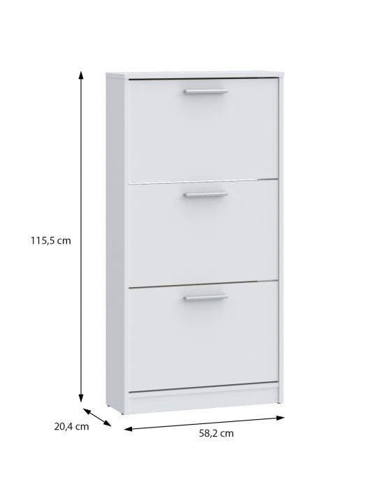 Omara za čevlje NET402 MSA312-120 bela