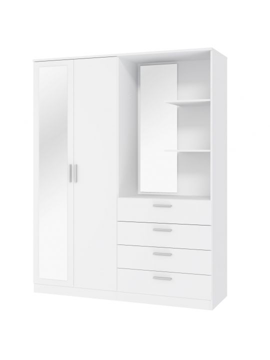 Garderobna omara DEWANIA DWXS731L-120 bela