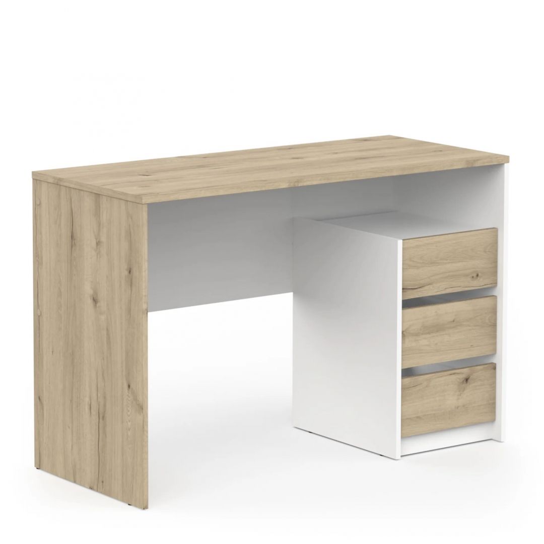 Pisalna miza HARISSON 468657 hrast + bela