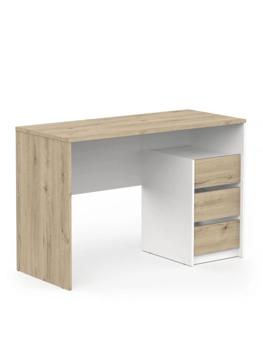 Pisalna miza HARISSON 468657 hrast + bela
