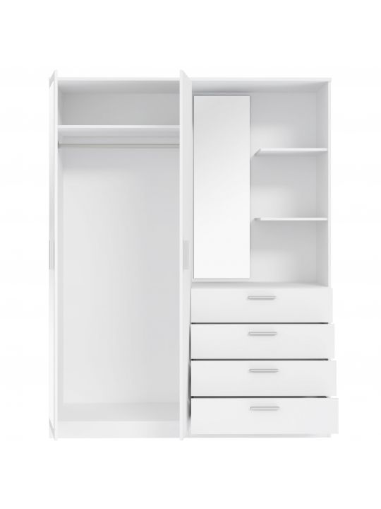 Garderobna omara DEWANIA DWXS731L-120 bela
