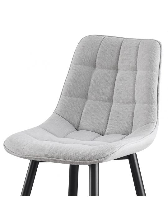 Bar chair MARGARITABAR light grey (LSC992BC - CAIDU 086-27)