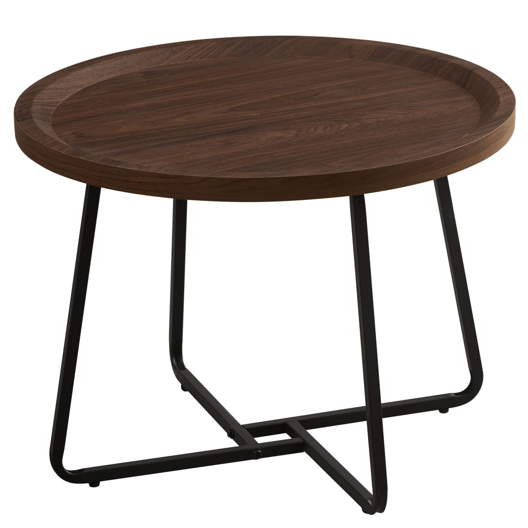 Coffee table GLOMI dark brown MDF