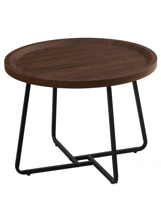 Coffee table GLOMI dark brown MDF
