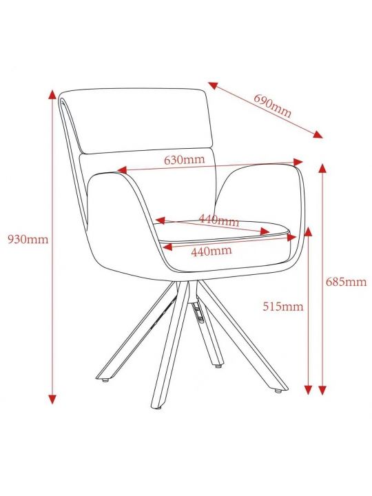 Chair AMADI beige Chair AMADI beige