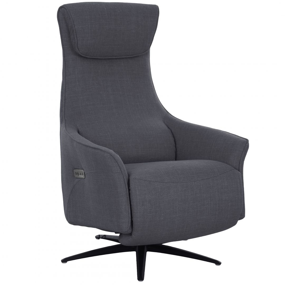 Recliner FERGIE dark grey