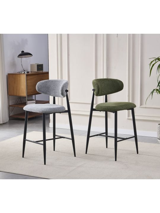 Bar chair RUNEL green