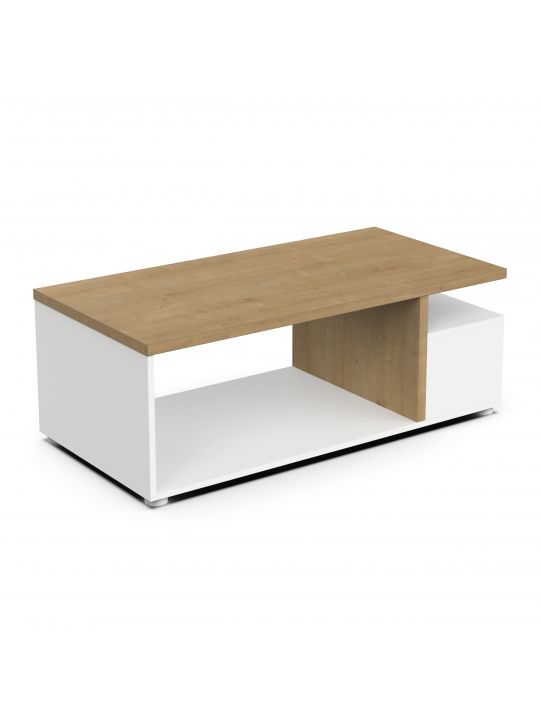 Coffee table ACCESS 466008 white + brown (466008)