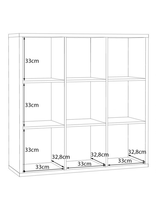 Cube cabinet MAURO white MXXR331-120 Cube cabinet MAURO white MXXR331-120