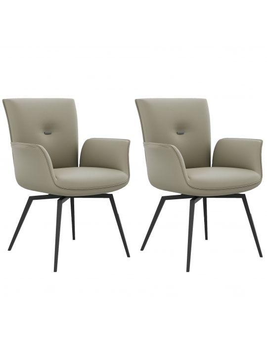 Stol AMAMI svetlo siva