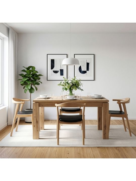Raztegljiva miza ALCA 160-206x90x76 cm hrast Raztegljiva miza ALCA 160-206x90x76 cm hrast