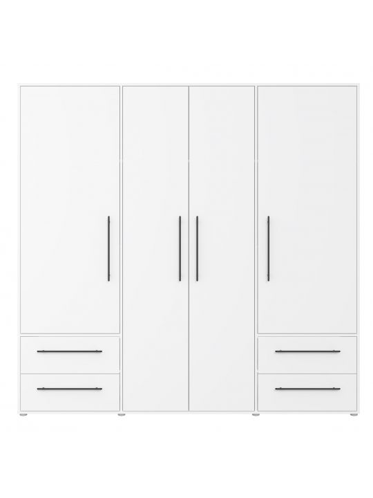 Wardrobe MOKKARIS white MKSS841-120