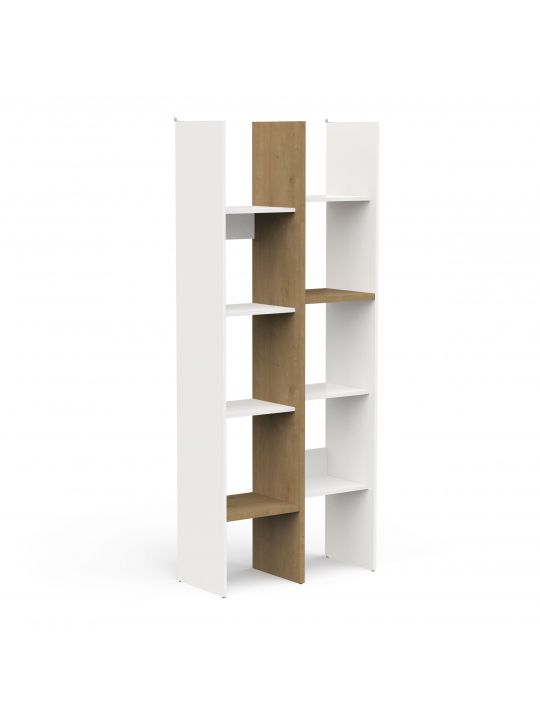 Cube cabinet ACCESS 347765 white + brown (347765) Cube cabinet ACCESS 347765 white + brown (347765)