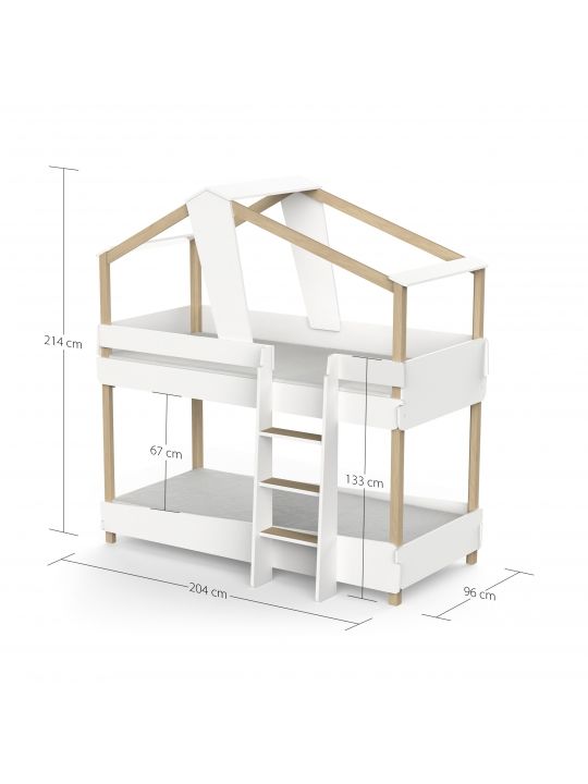 Bunk bed TIMBER 384654 beige (384654)