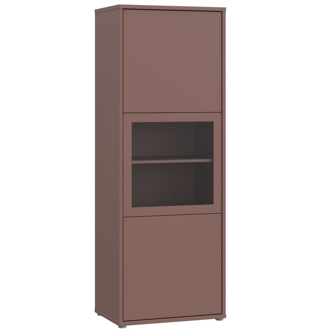 Display cabinet ALICE SPRINGS ACSV711-U72 terracotta