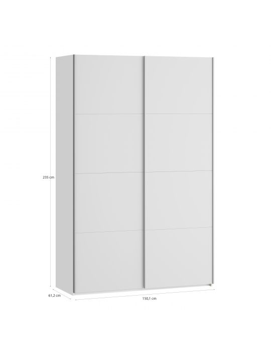 Garderobna omara FITTIO 150 cm