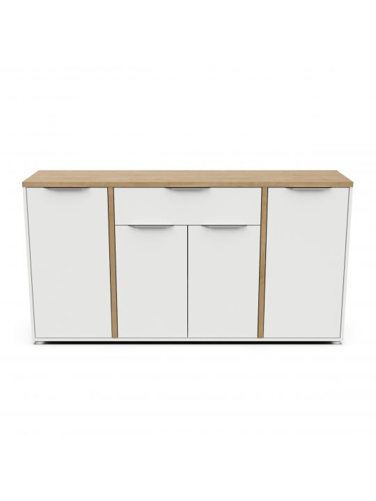 Sideboard ACCESS 347761 white + brown (347761)