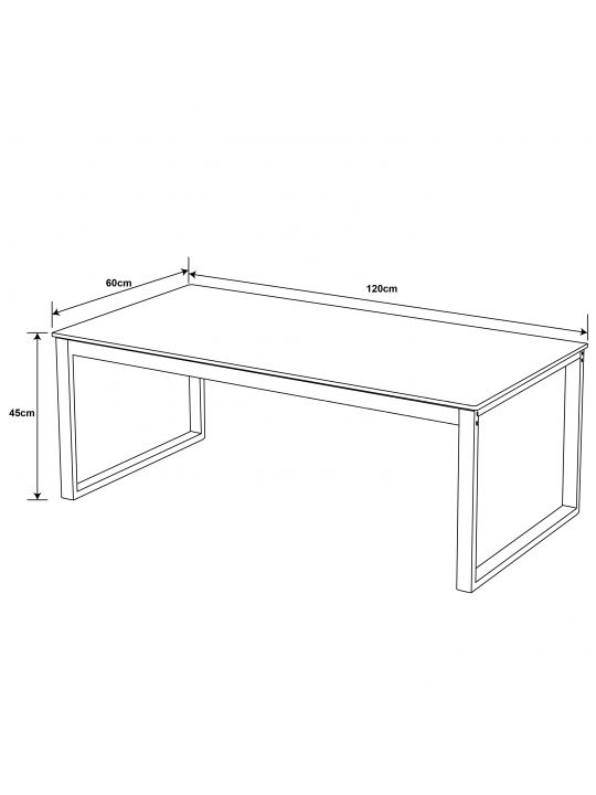 Coffee table HANOS white