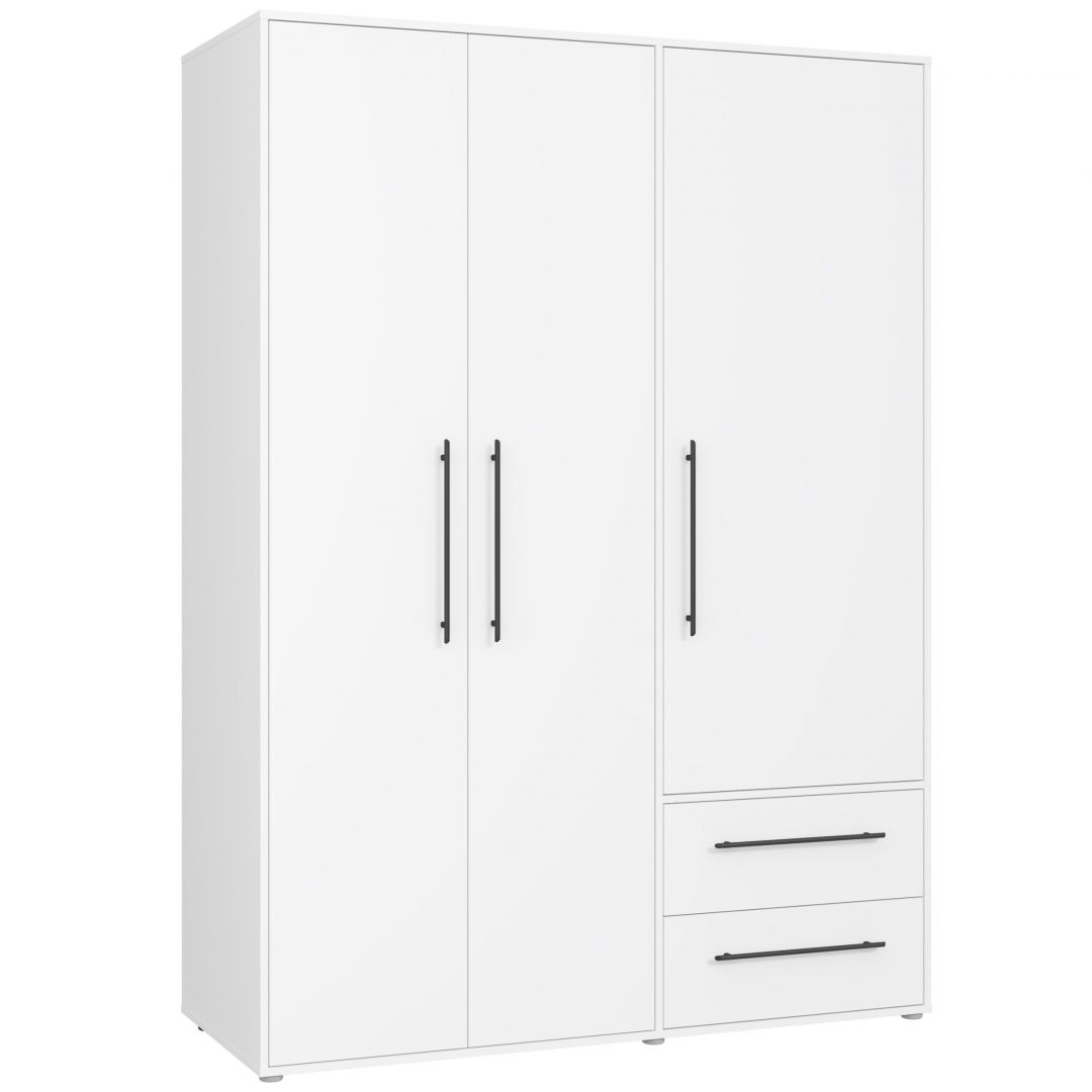 Wardrobe MOKKARIS white MKSS833-120