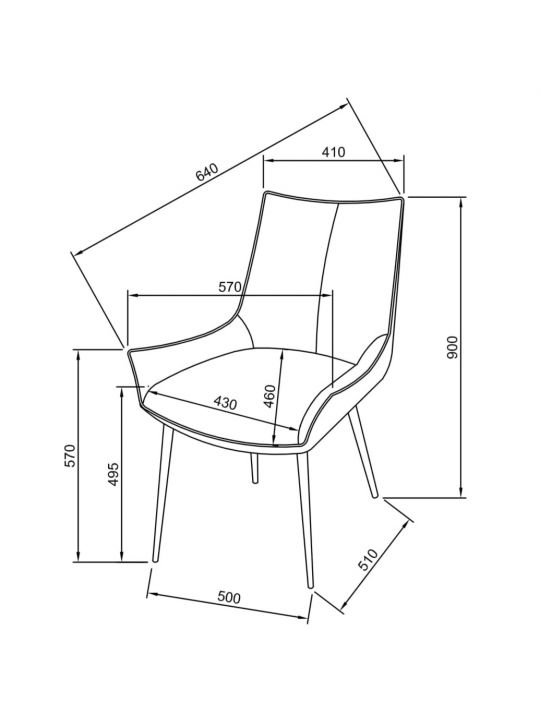 Stol PROFI (rjava) Stol PROFI (rjava)