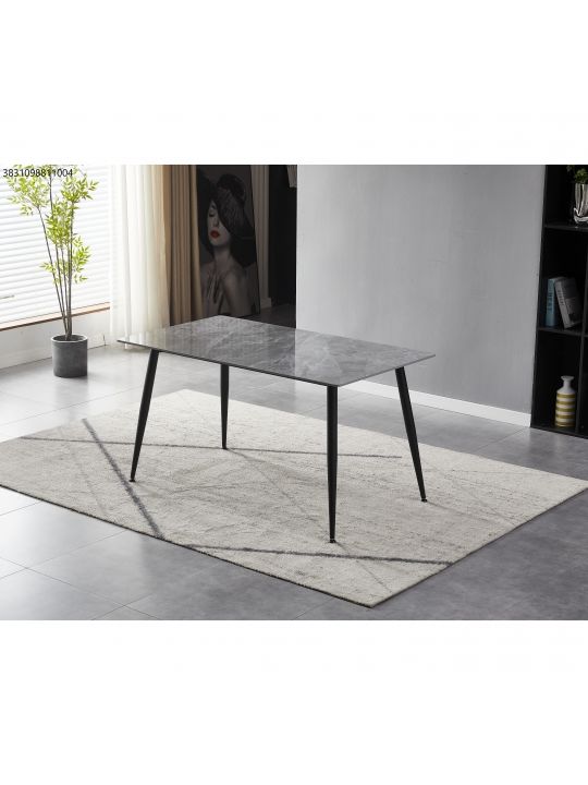 Table ADRIA 140x80x75 cm HG marble grey (RION 140x80 - Ceramic, HG Italy grey) Table ADRIA 140x80x75 cm HG marble grey (RION 140x80 - Ceramic, HG Italy grey)