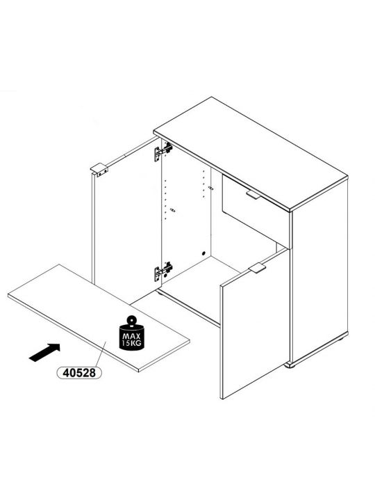 Chest GANYMEDE sage GNMK222L-U59