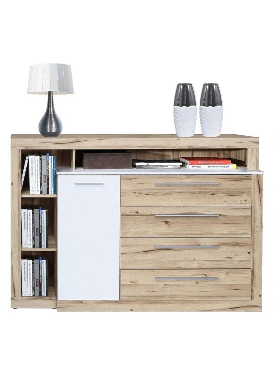 Chest KASURA oak+grey KSRK352L-M815