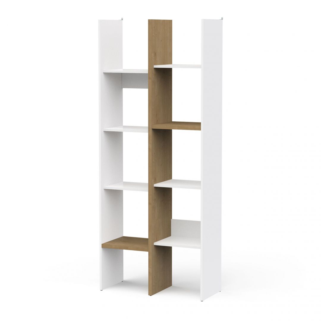 Cube cabinet ACCESS 347765 white + brown (347765)