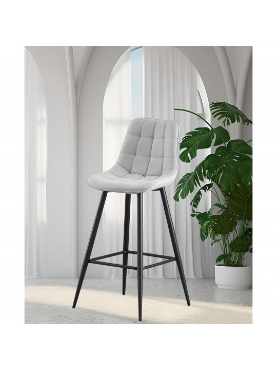Bar chair MARGARITABAR light grey (LSC992BC - CAIDU 086-27)