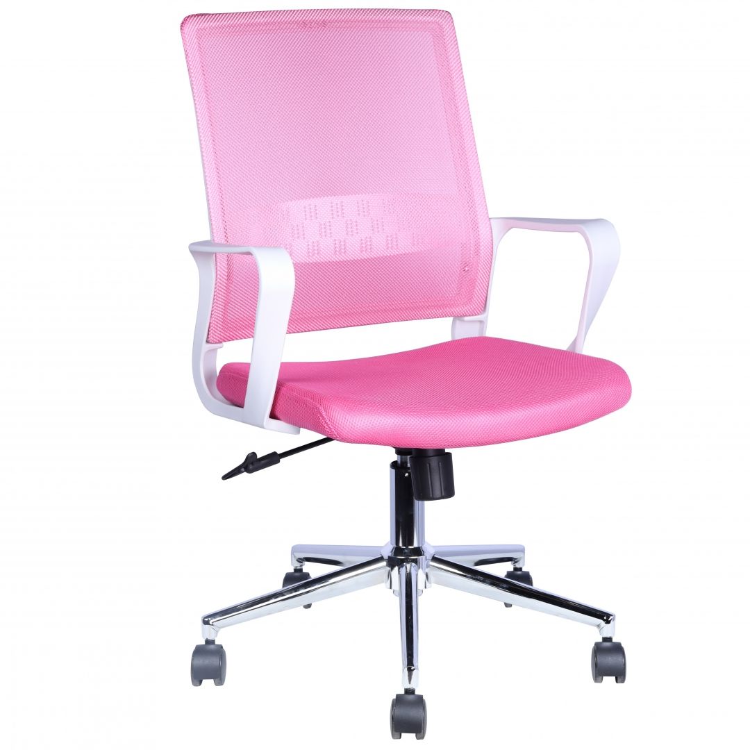 Office chair LAURA pink