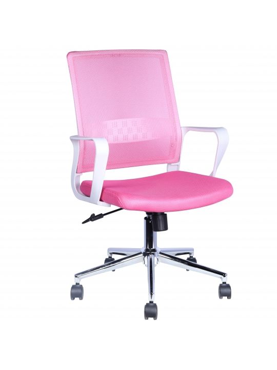 Office chair LAURA pink