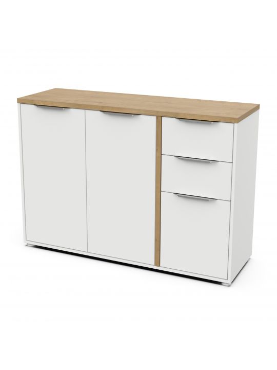 Sideboard ACCESS 347760 white + brown (347760) Sideboard ACCESS 347760 white + brown (347760)