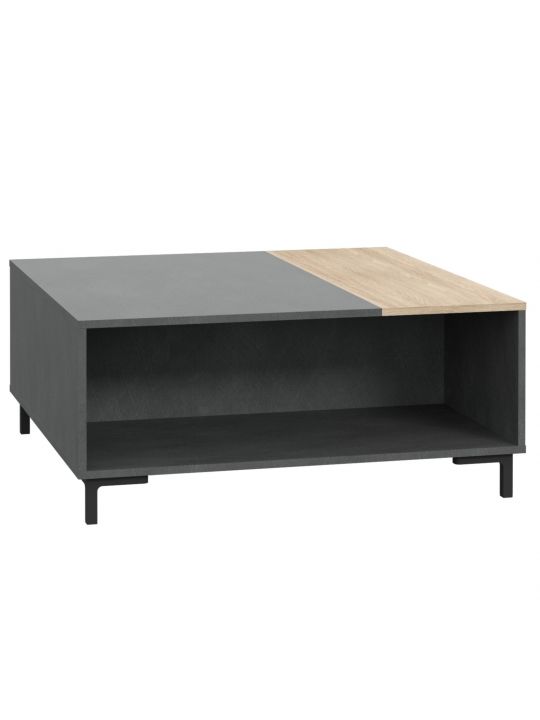 Coffee table GALACTIQUE sonoma+cement CNF2T501-C848