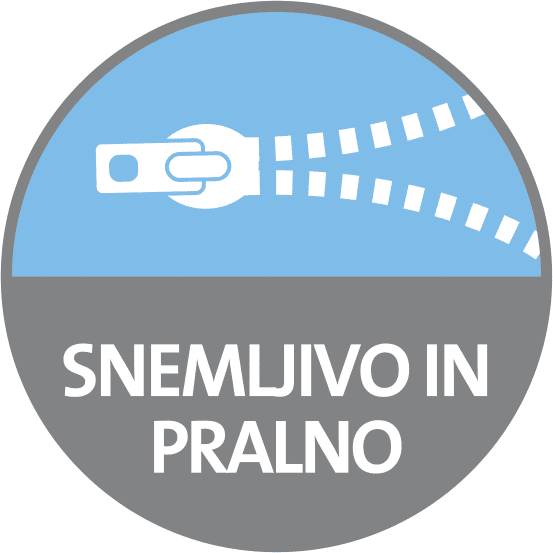 snemljivo in pralno ikona