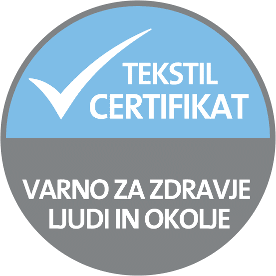 tekstil certifikat varno za zdravje ljudi okolje